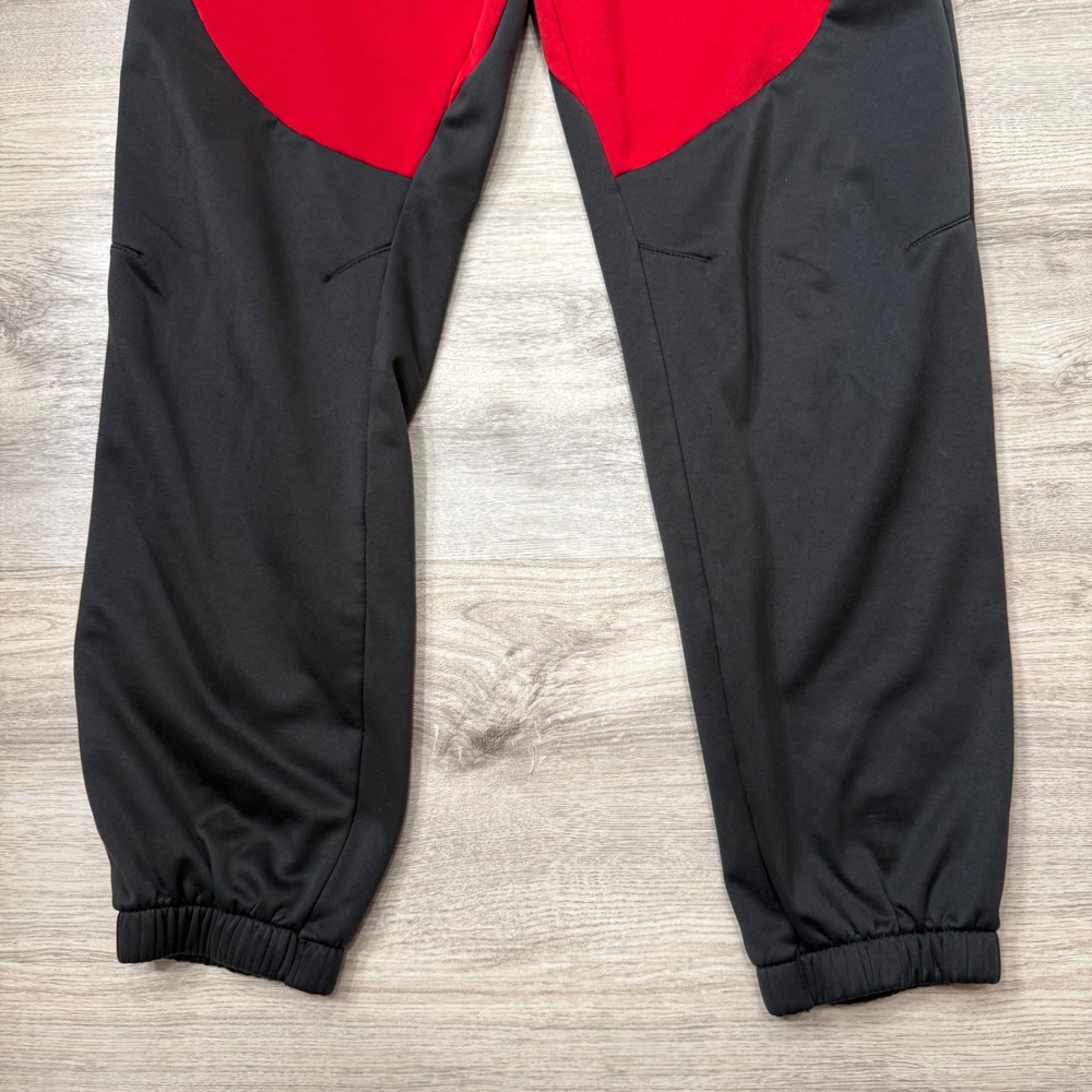 Jordan Kids Red Black Colorblock Fleece Lined Joggers Sweatpants XL 13-15Y - Picture 7 of 12